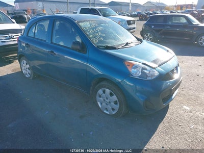 2015 NISSAN MICRA S/SR/SV