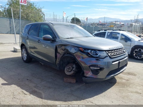 2018 Land Rover Discovery Sport SE