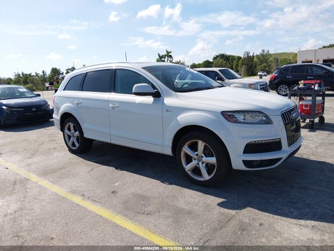 2013 Audi Q7 3.0T S Line Prestige