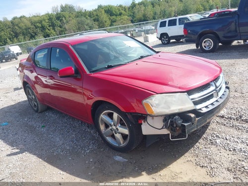 2012 Dodge Avenger Sxt Plus