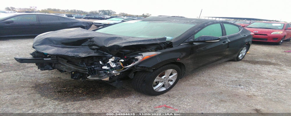 5NPDH4AEXGH716316 2016 HYUNDAI ELANTRA photo no. 2