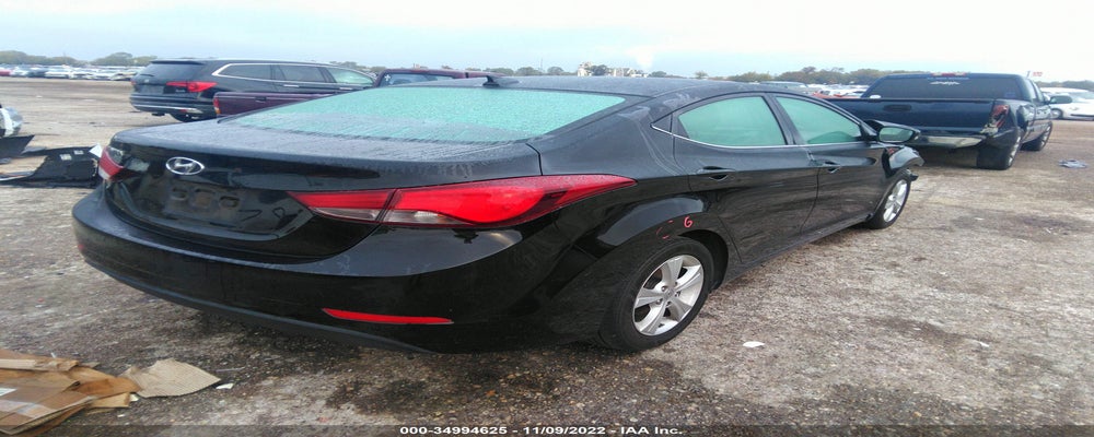 5NPDH4AEXGH716316 2016 HYUNDAI ELANTRA photo no. 4