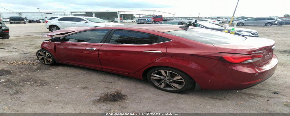 5NPDH4AE3EH496823 2014 HYUNDAI ELANTRA photo no. 3