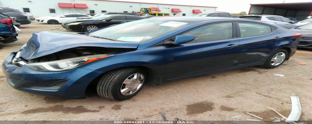 5NPDH4AE0GH752077 2016 HYUNDAI ELANTRA photo no. 2