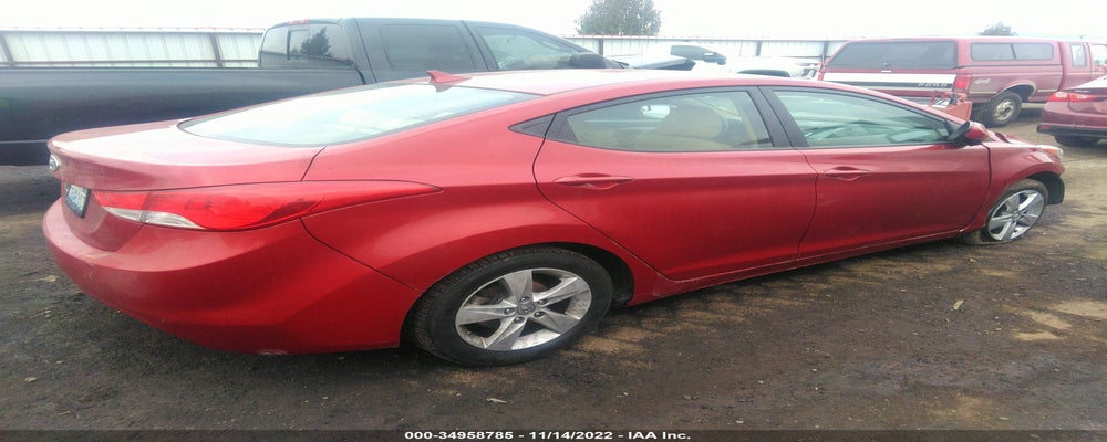 KMHDH4AE4CU327022 2012 HYUNDAI ELANTRA photo no. 4