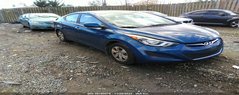 KMHDH4AE7GU543758 2016 HYUNDAI ELANTRA photo no. 11