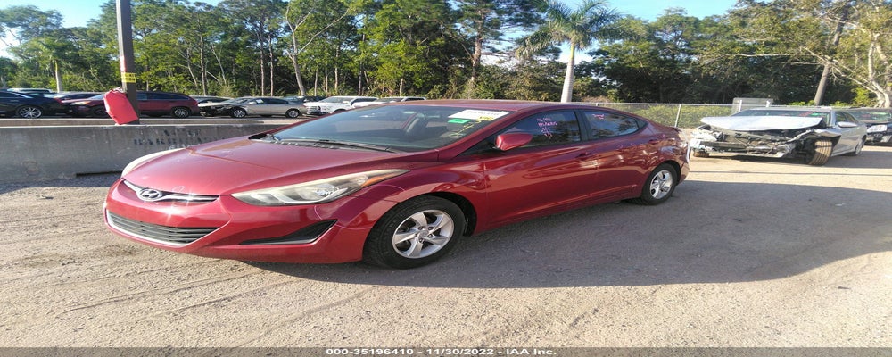 5NPDH4AE3EH541548 2014 HYUNDAI ELANTRA photo no. 2