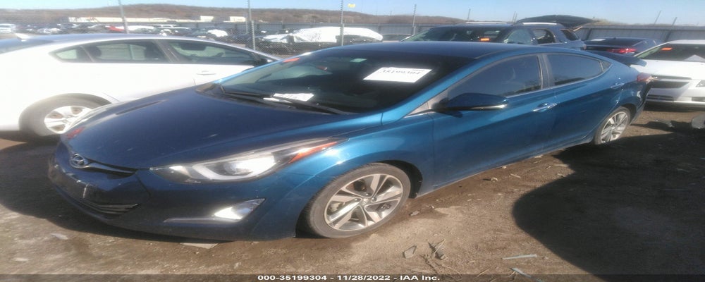 KMHDH4AE5EU154789 2014 HYUNDAI ELANTRA photo no. 2