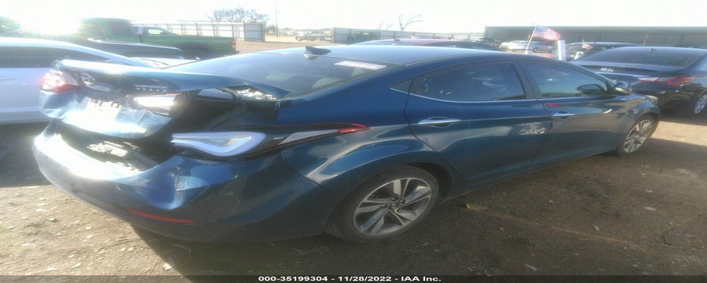 KMHDH4AE5EU154789 2014 HYUNDAI ELANTRA photo no. 4