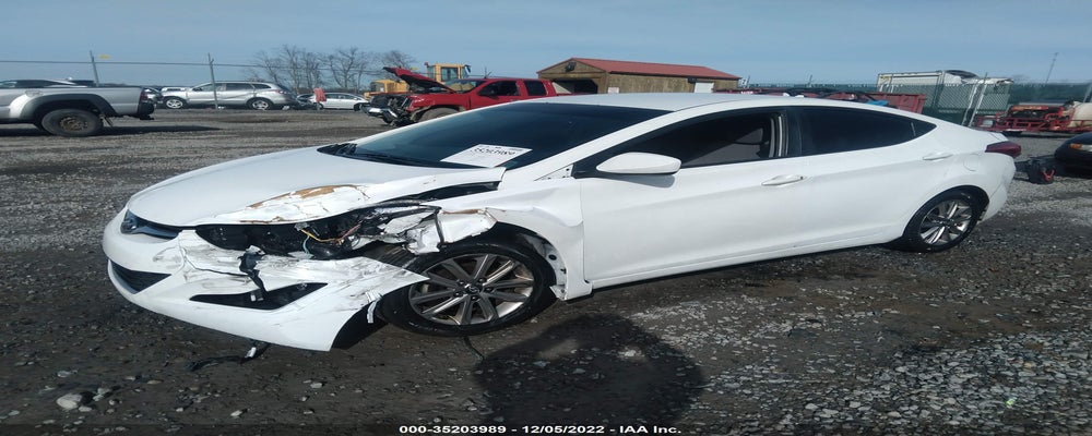 5NPDH4AE6EH493690 2014 HYUNDAI ELANTRA photo no. 2
