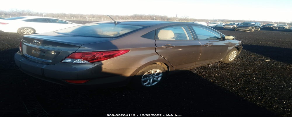 KMHCT4AE2EU693039 2014 HYUNDAI ACCENT photo no. 4