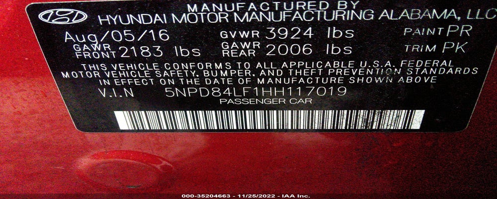 5NPD84LF1HH117019 2017 HYUNDAI ELANTRA photo no. 9