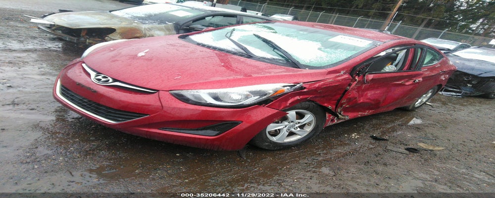 5NPDH4AE6EH482950 2014 HYUNDAI ELANTRA photo no. 2