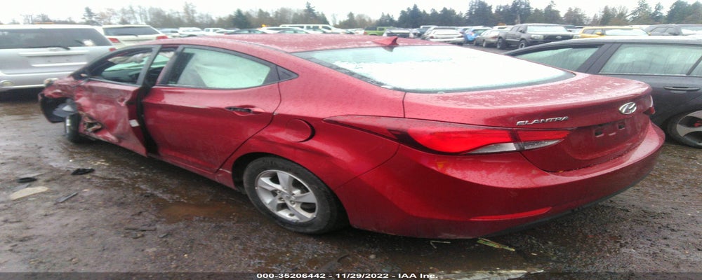 5NPDH4AE6EH482950 2014 HYUNDAI ELANTRA photo no. 3