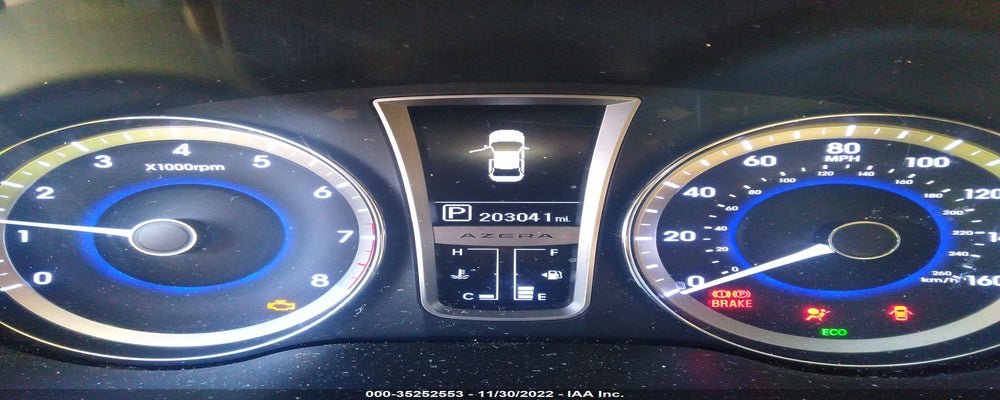 KMHFH4JG1CA166415 2012 HYUNDAI AZERA photo no. 7