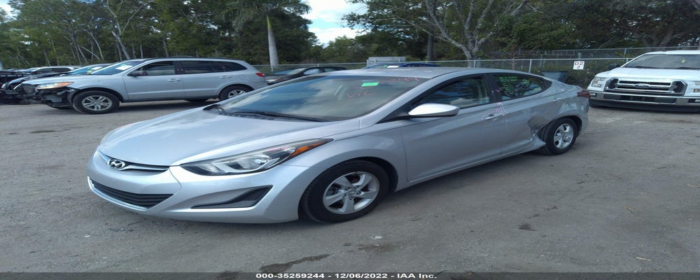 KMHDH4AEXFU381204 2015 HYUNDAI ELANTRA photo no. 2