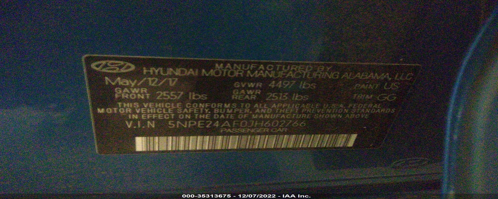 5NPE24AF0JH602766 2018 HYUNDAI SONATA photo no. 9
