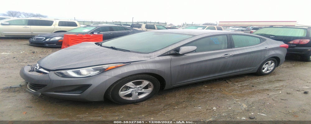 5NPDH4AE7EH507273 2014 HYUNDAI ELANTRA photo no. 2