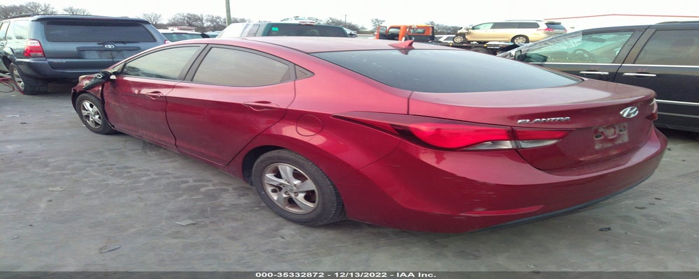 5NPDH4AE8EH533543 2014 HYUNDAI ELANTRA photo no. 3
