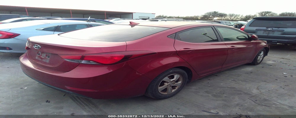 5NPDH4AE8EH533543 2014 HYUNDAI ELANTRA photo no. 4