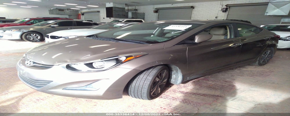 5NPDH4AE7EH480642 2014 HYUNDAI ELANTRA photo no. 2