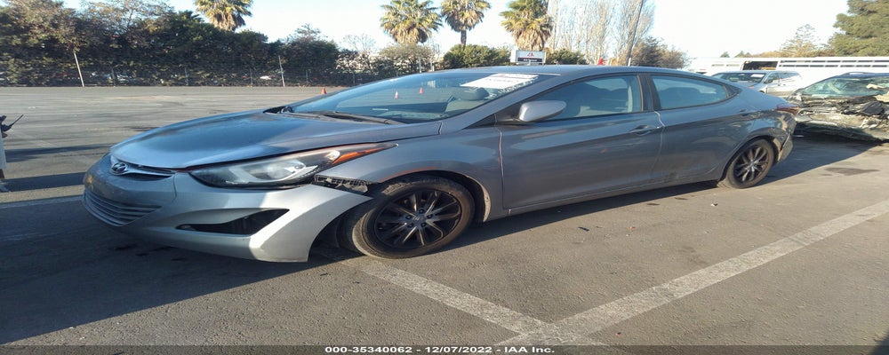 KMHDH4AEXEU153718 2014 HYUNDAI ELANTRA photo no. 2