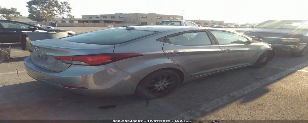 KMHDH4AEXEU153718 2014 HYUNDAI ELANTRA photo no. 4