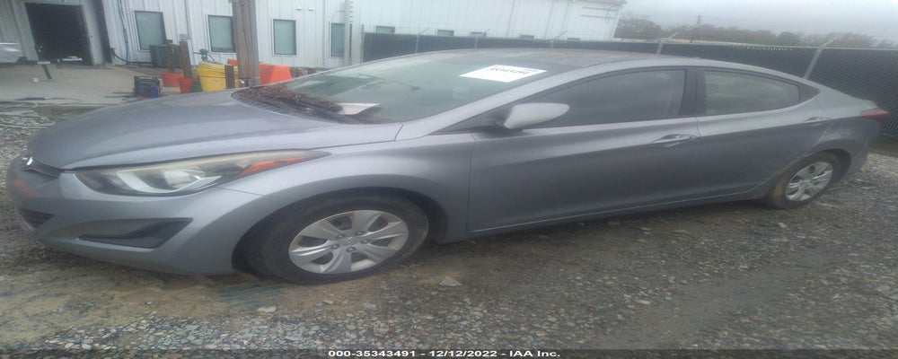 5NPDH4AEXGH732385 2016 HYUNDAI ELANTRA photo no. 2