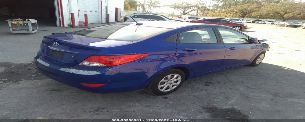 KMHCT4AE6DU528206 2013 HYUNDAI ACCENT photo no. 4