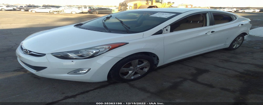 5NPDH4AE8CH105372 2012 HYUNDAI ELANTRA photo no. 2