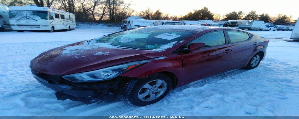 5NPDH4AE4EH489038 2014 HYUNDAI ELANTRA photo no. 2