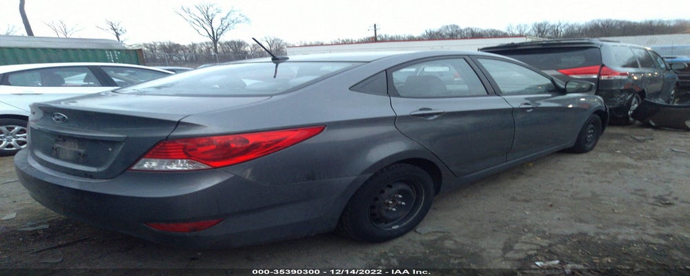 KMHCT4AE1EU664101 2014 HYUNDAI ACCENT photo no. 4