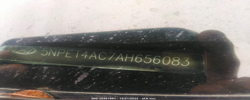5NPET4AC7AH656083 2010 HYUNDAI SONATA photo no. 9
