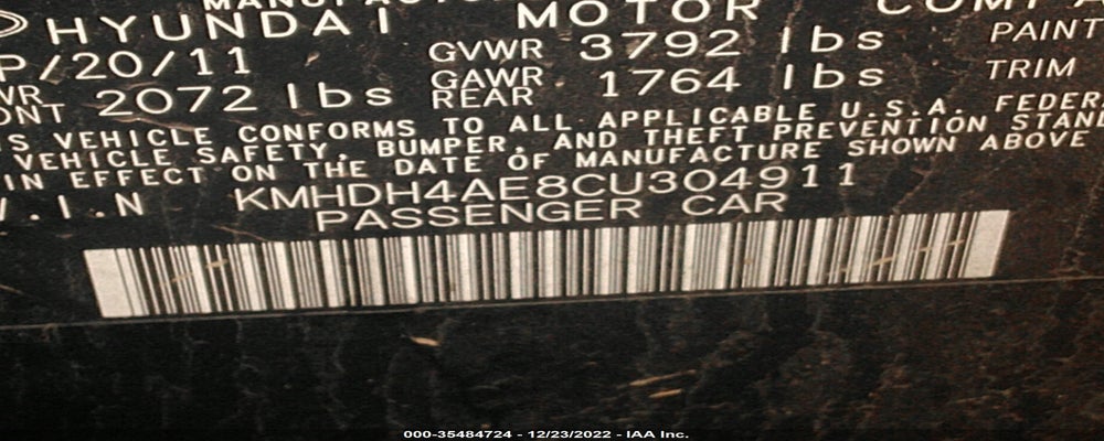 KMHDH4AE8CU304911 2012 HYUNDAI ELANTRA photo no. 9