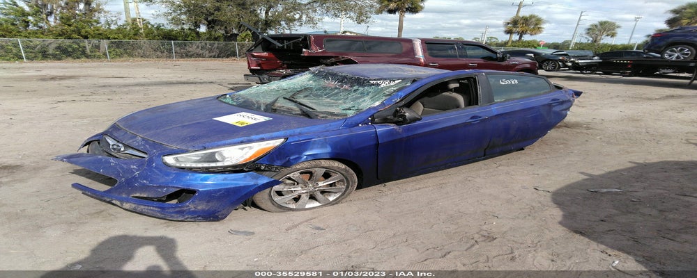 KMHCU4AE5EU736494 2014 HYUNDAI ACCENT photo no. 2