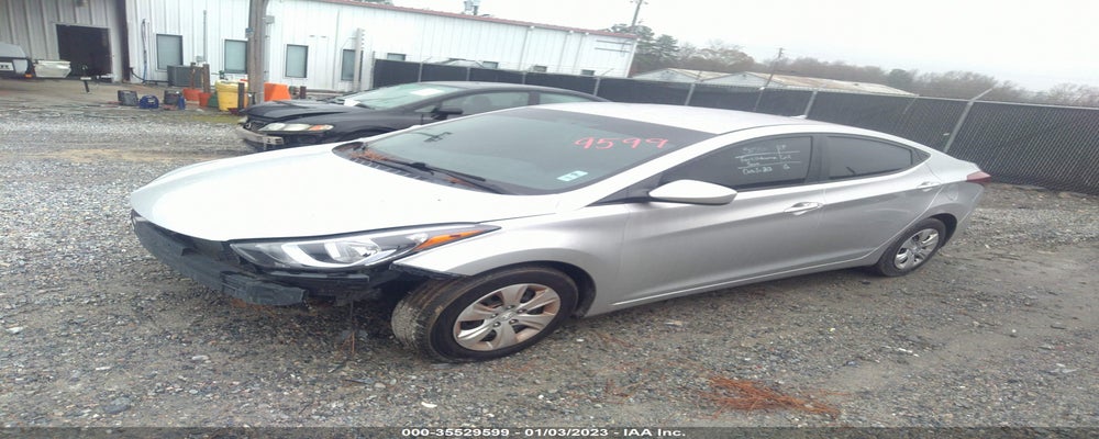 5NPDH4AE5GH765181 2016 HYUNDAI ELANTRA photo no. 2