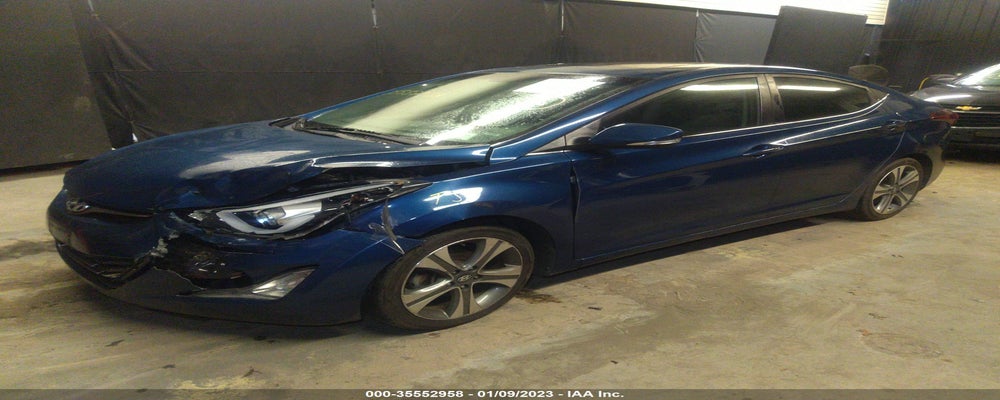 KMHDH4AH4EU036775 2014 HYUNDAI ELANTRA photo no. 2