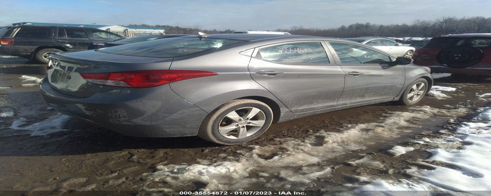 5NPDH4AEXCH094942 2012 HYUNDAI ELANTRA photo no. 4