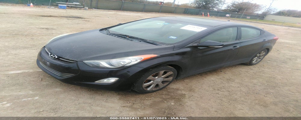 5NPDH4AE1CH104015 2012 HYUNDAI ELANTRA photo no. 2
