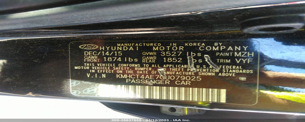KMHCT4AE7GU079025 2016 HYUNDAI ACCENT photo no. 9