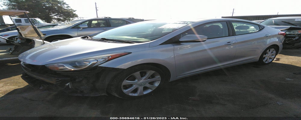 5NPDH4AE5CH127572 2012 HYUNDAI ELANTRA photo no. 2