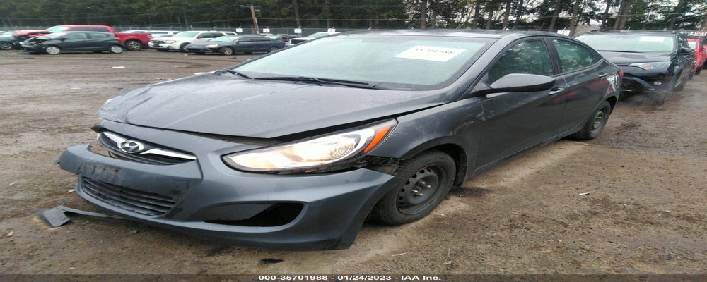KMHCT4AE7DU413727 2013 HYUNDAI ACCENT photo no. 2