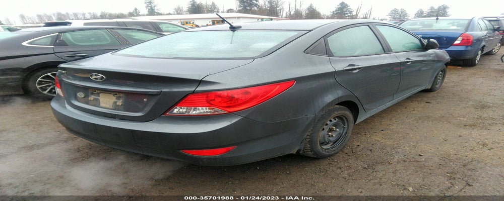 KMHCT4AE7DU413727 2013 HYUNDAI ACCENT photo no. 4