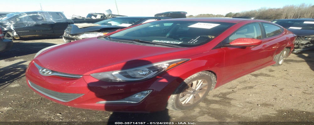 KMHDH4AE9FU299271 2015 HYUNDAI ELANTRA photo no. 2