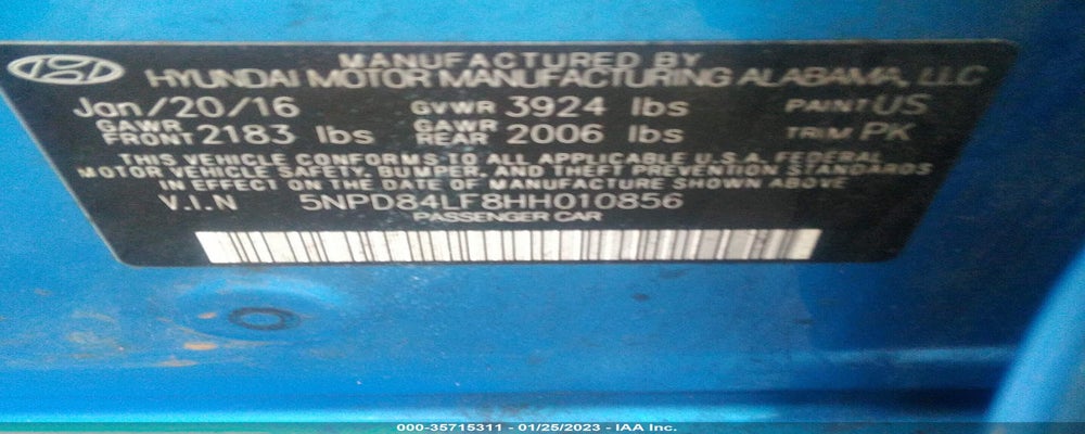 5NPD84LF8HH010856 2017 HYUNDAI ELANTRA photo no. 9