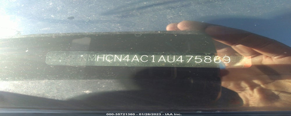 KMHCN4AC1AU475869 2010 HYUNDAI ACCENT photo no. 9