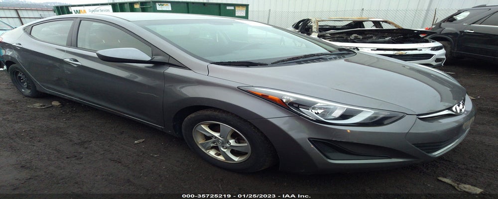 5NPDH4AE8EH501126 2014 HYUNDAI ELANTRA photo no. 2