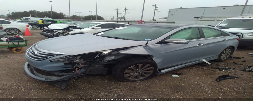 5NPEC4AC1EH823009 2014 HYUNDAI SONATA photo no. 2