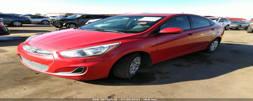 KMHCT4AE4GU100607 2016 HYUNDAI ACCENT photo no. 2