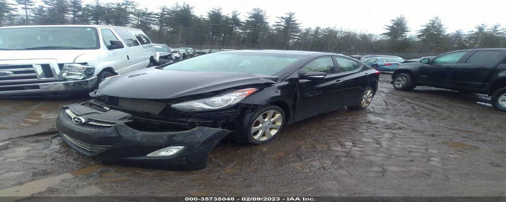 5NPDH4AEXCH100982 2012 HYUNDAI ELANTRA photo no. 2